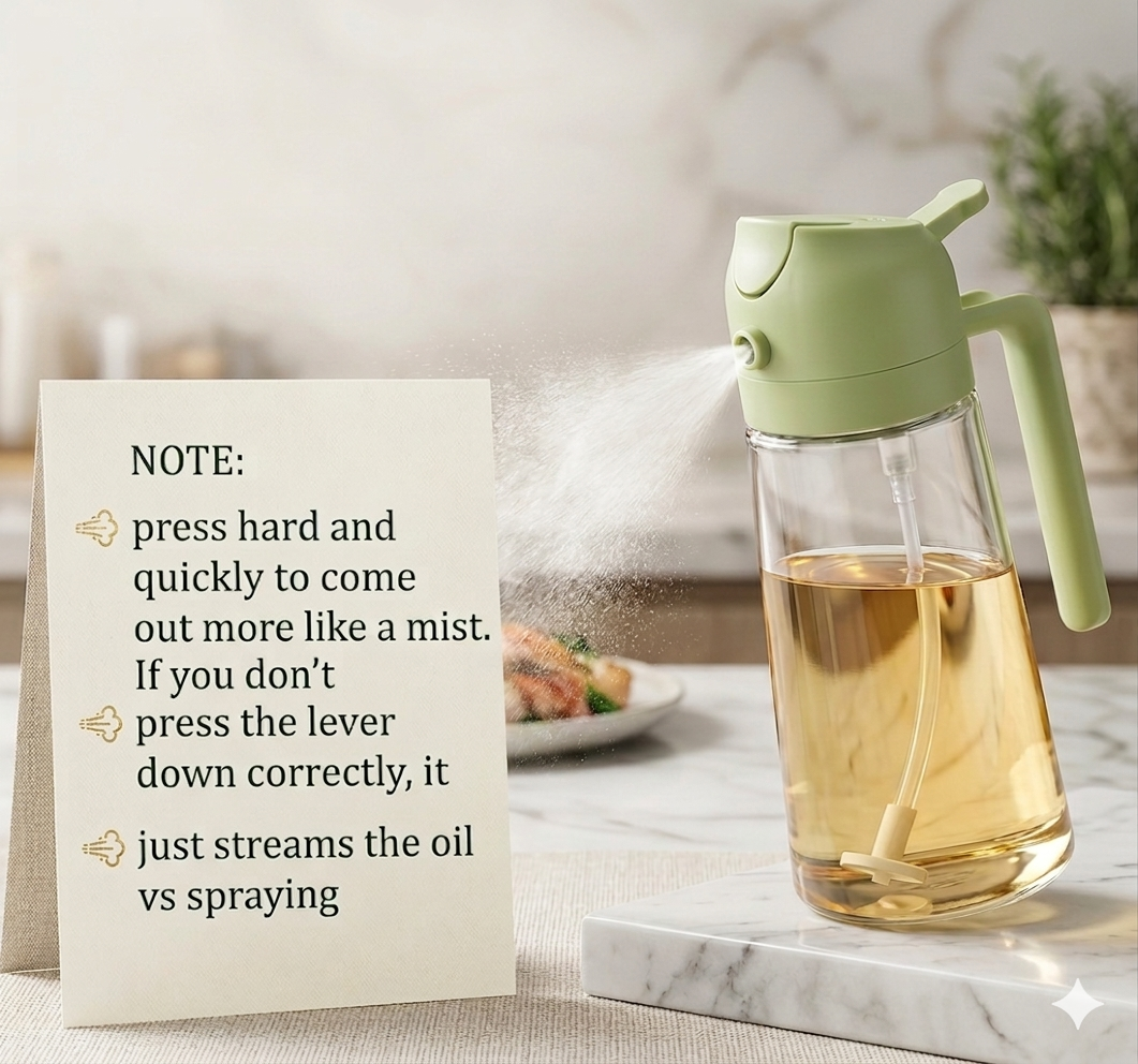500ml Portable Sprayer Oil Dispenser