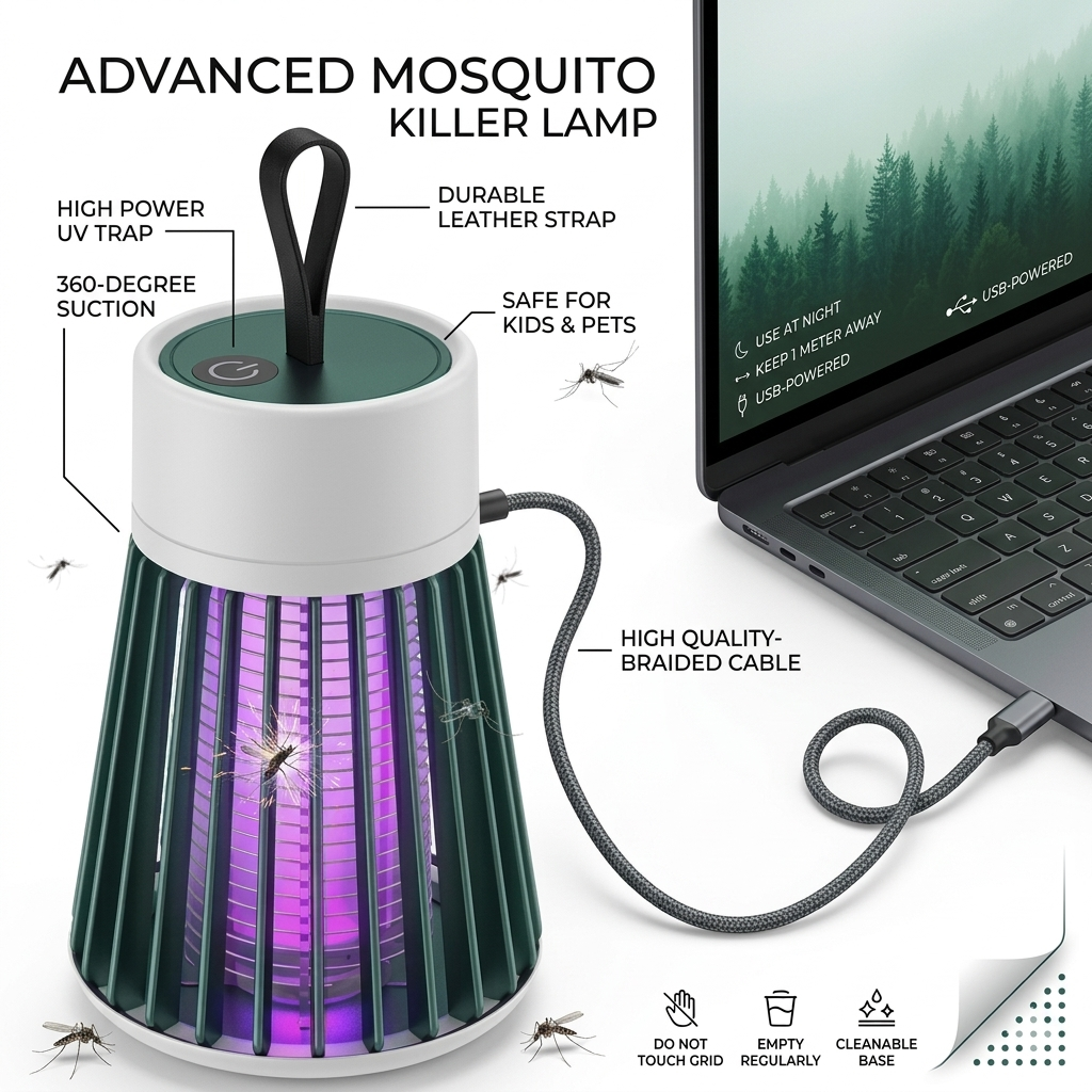 Electronic Mosquito Killer Machine Lamp
