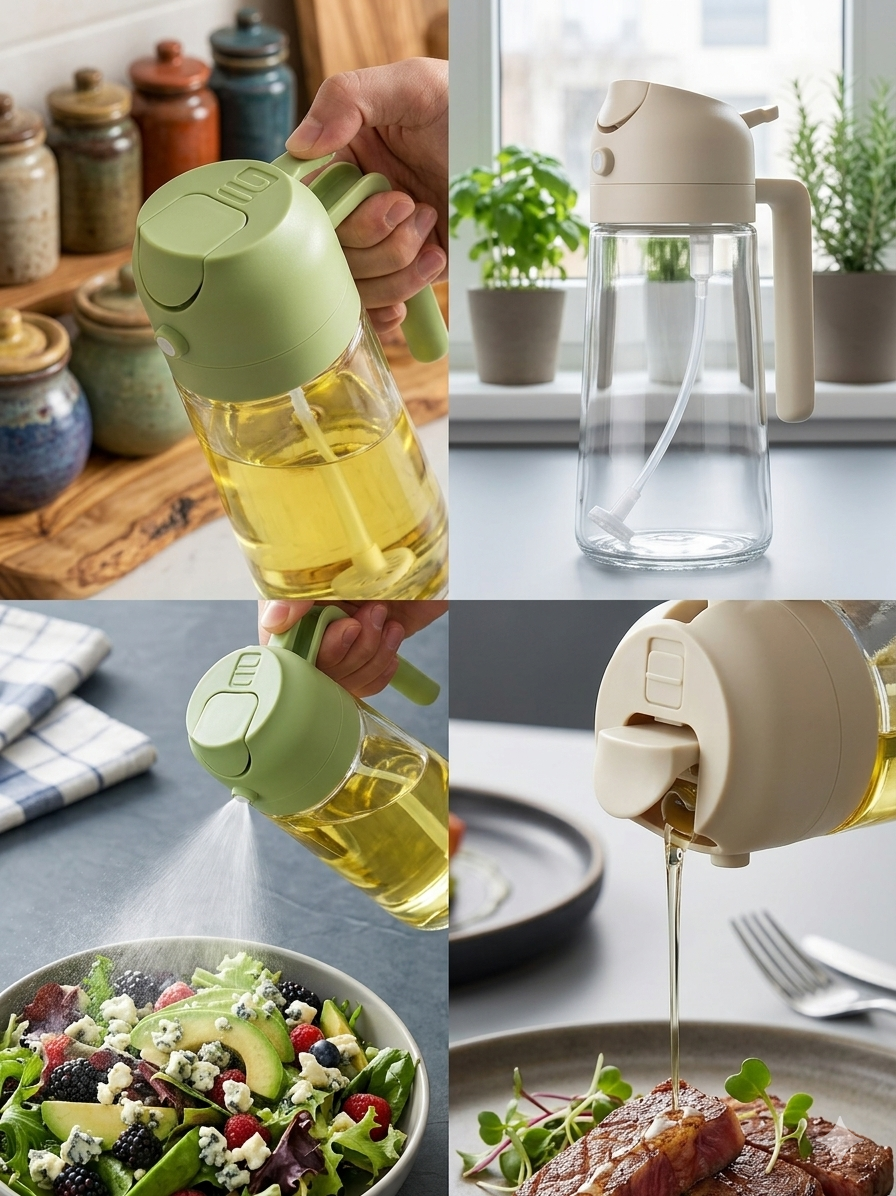 500ml Portable Sprayer Oil Dispenser
