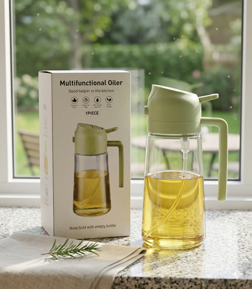 500ml Portable Sprayer Oil Dispenser