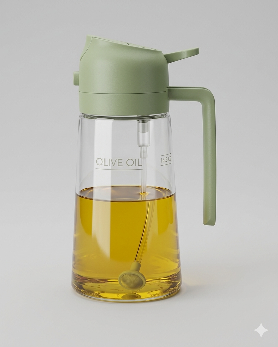 500ml Portable Sprayer Oil Dispenser